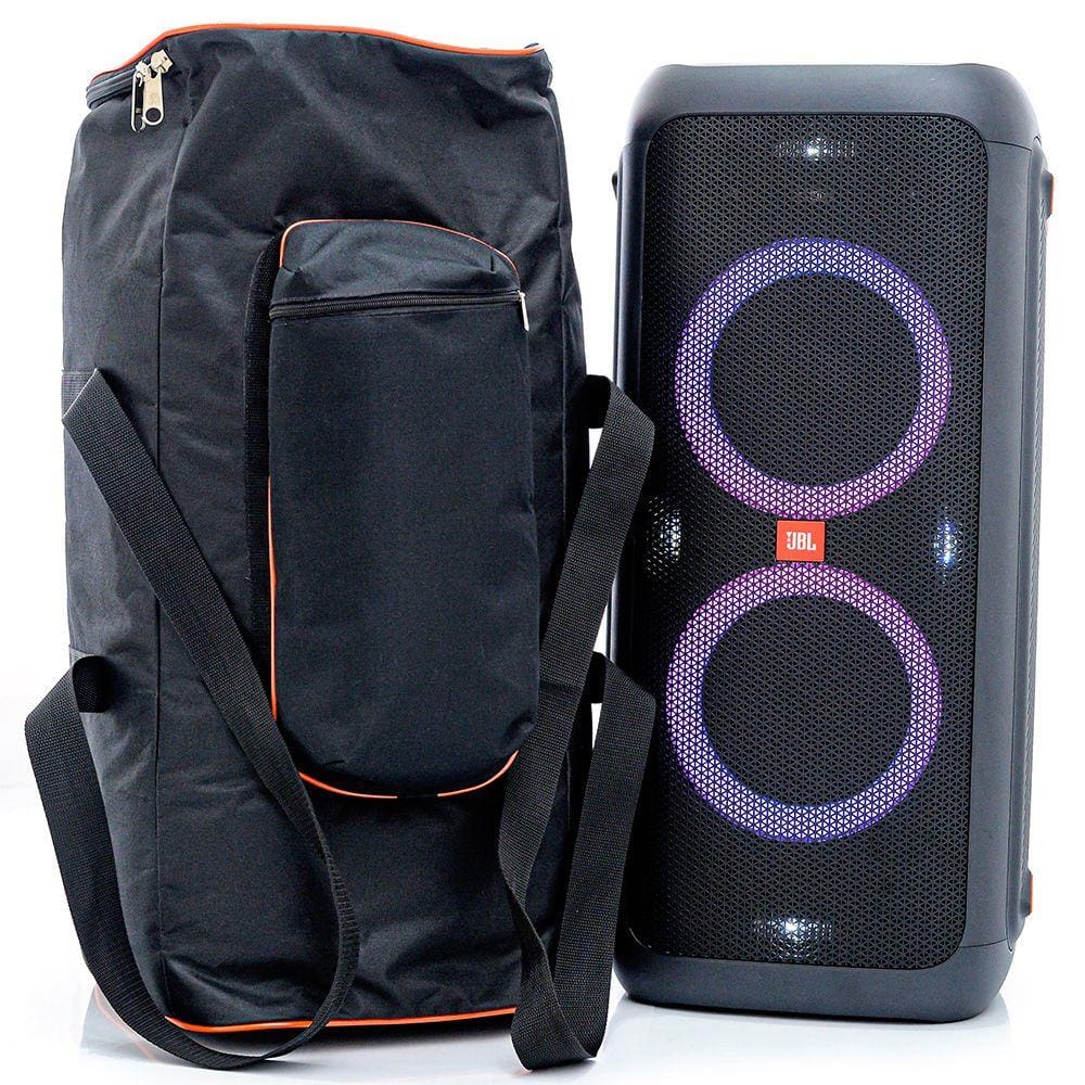 Case Bolsa Bag Partybox 100 Com Bolso Para Cabos Sem Espuma