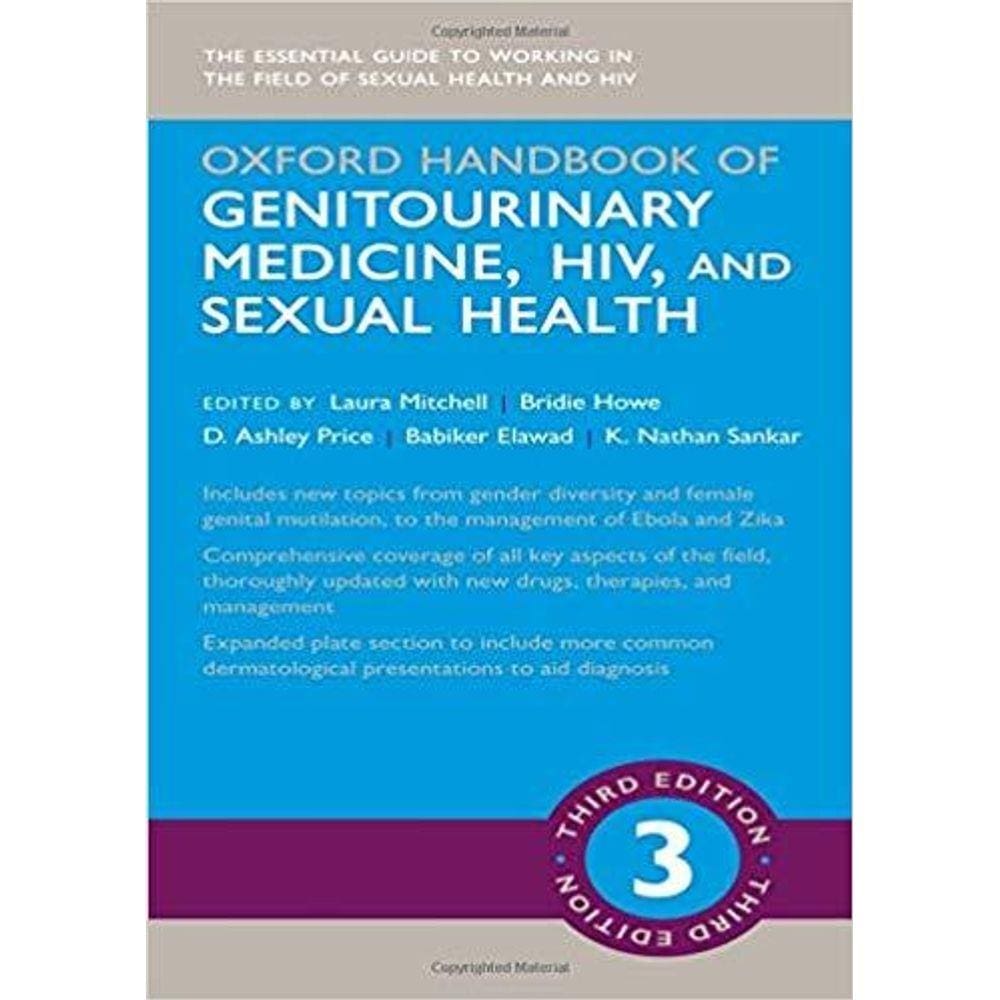 Oxford Handbook Of Genitourinary Medicine Hiv And Sexual Health