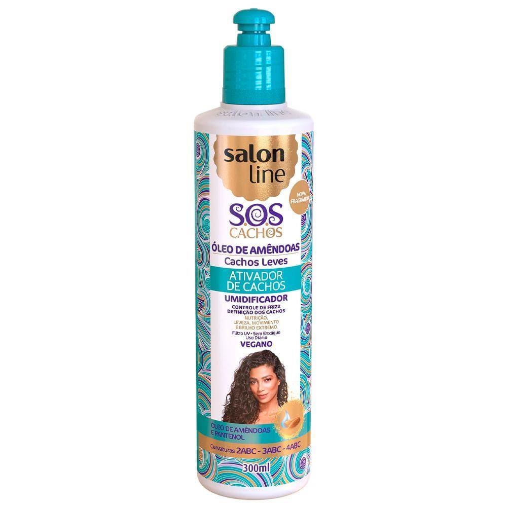 Ativador De Cachos Salon Line SOS Leve 300ml