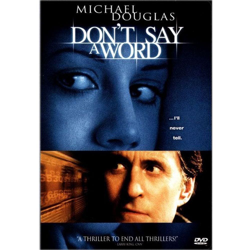 DVD Don`t Say a Word - Refém do Silencio - Inglês 20 Century