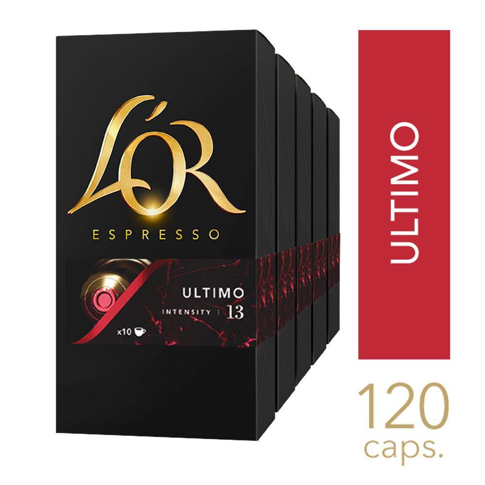 Kit 120 Cápsulas Café L`OR Ultimo