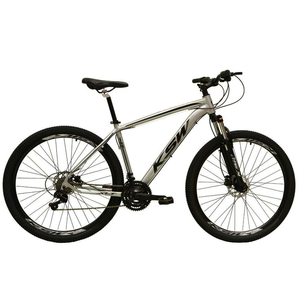 Bicicleta Aro 29 Ksw Xlt 27v Freio Hidr. K7 Garfo com Trava