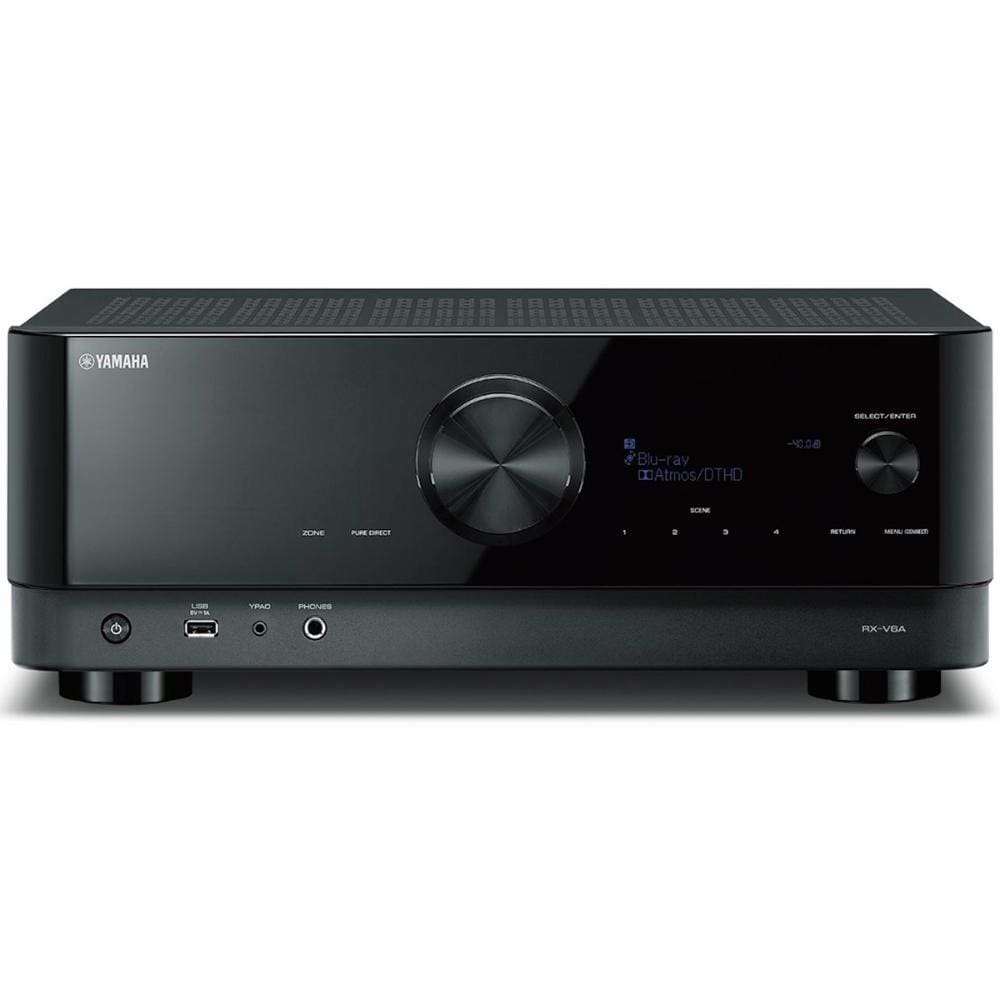 Receiver Yamaha RX-V6A 7.2ch Wifi MusicCast Airplay Zona2 BT 8K UltraHD 110v