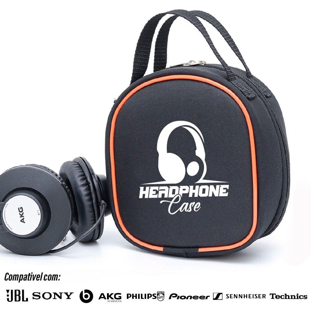 Case Estojo Capa Porta Headphone Grande Fone Gamer Todas Marcas