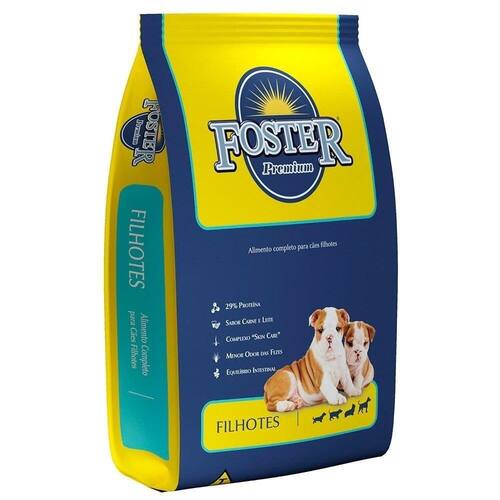 Ração Foster Premium Filhote, 15kg Menor preço em Ração Foster Premium Filhote, 15kg