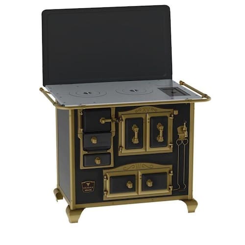 Menor preço em Fogao a Lenha N 2 Gab Imperador Preto com Tampa