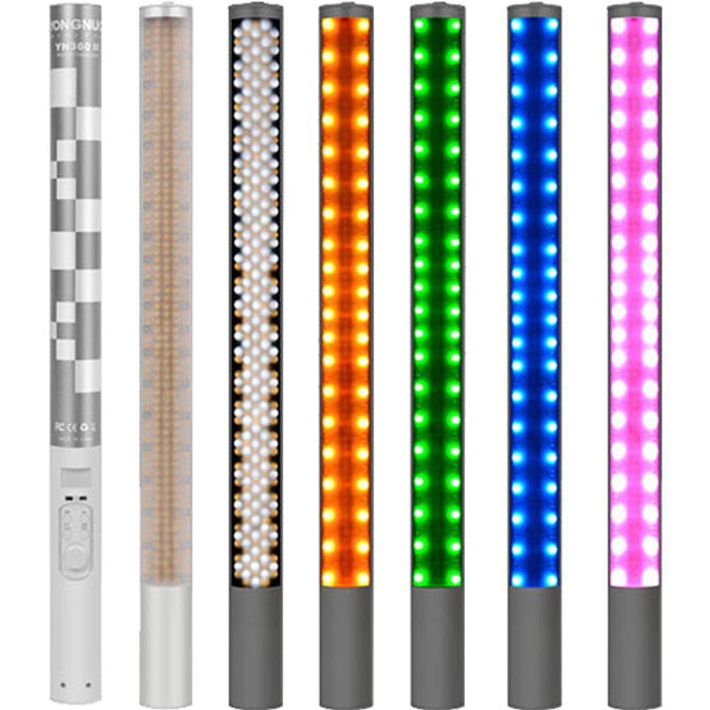 Led Bastão Yongnuo Yn360 Ii 2 Rgb Potente Bluetooth + Fonte