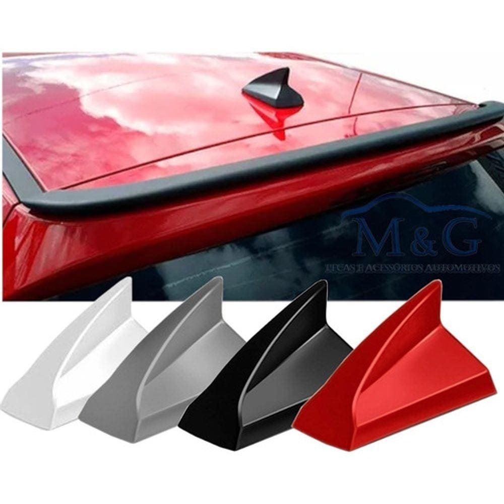 Antena Teto Shark Tubarão Funcional Fox Polo Golf Gol G5 G6