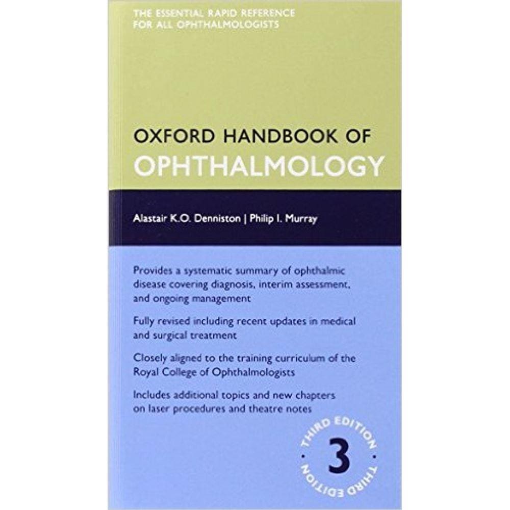 Oxford Handbook Of Ophthalmology