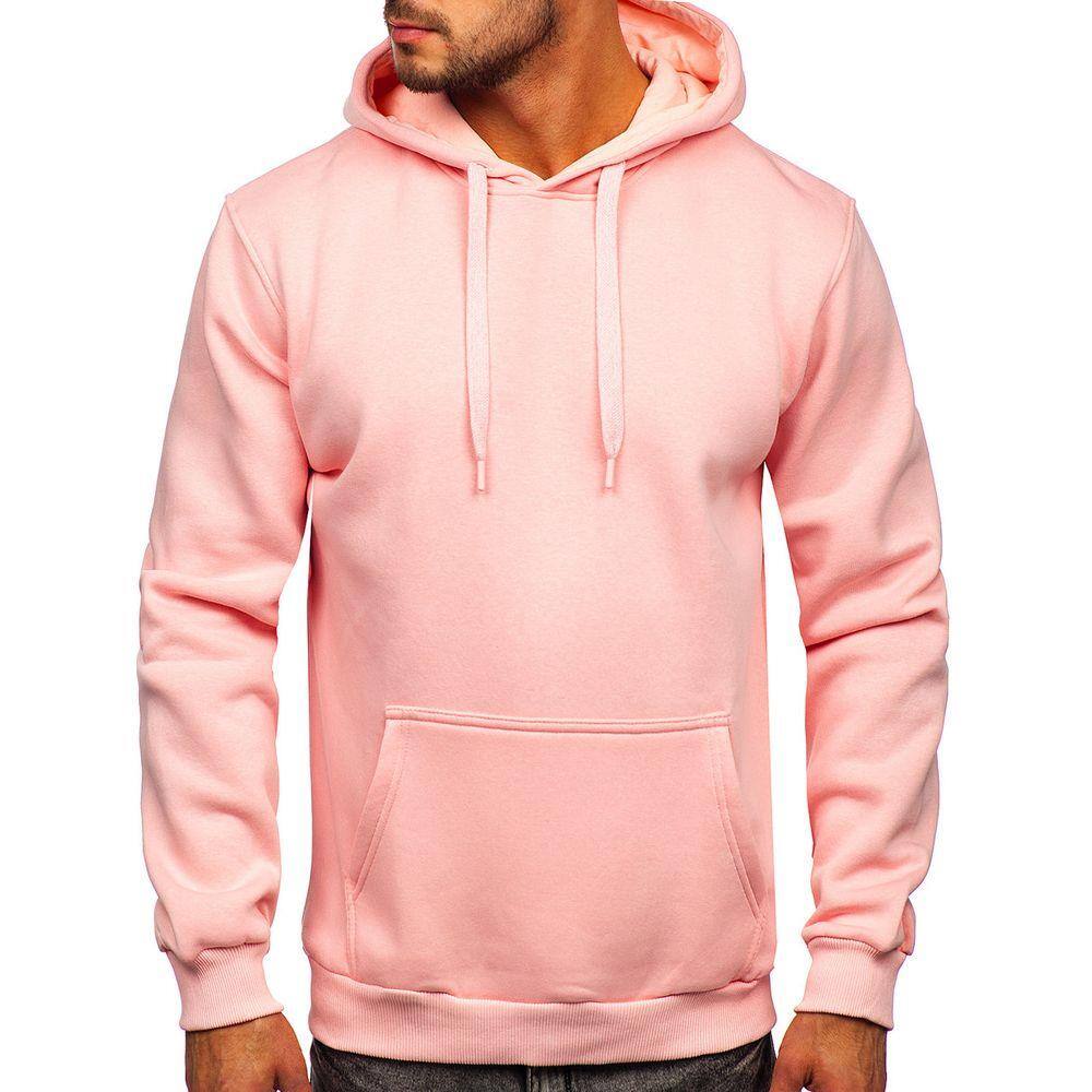 pink orange moletom com capuz
