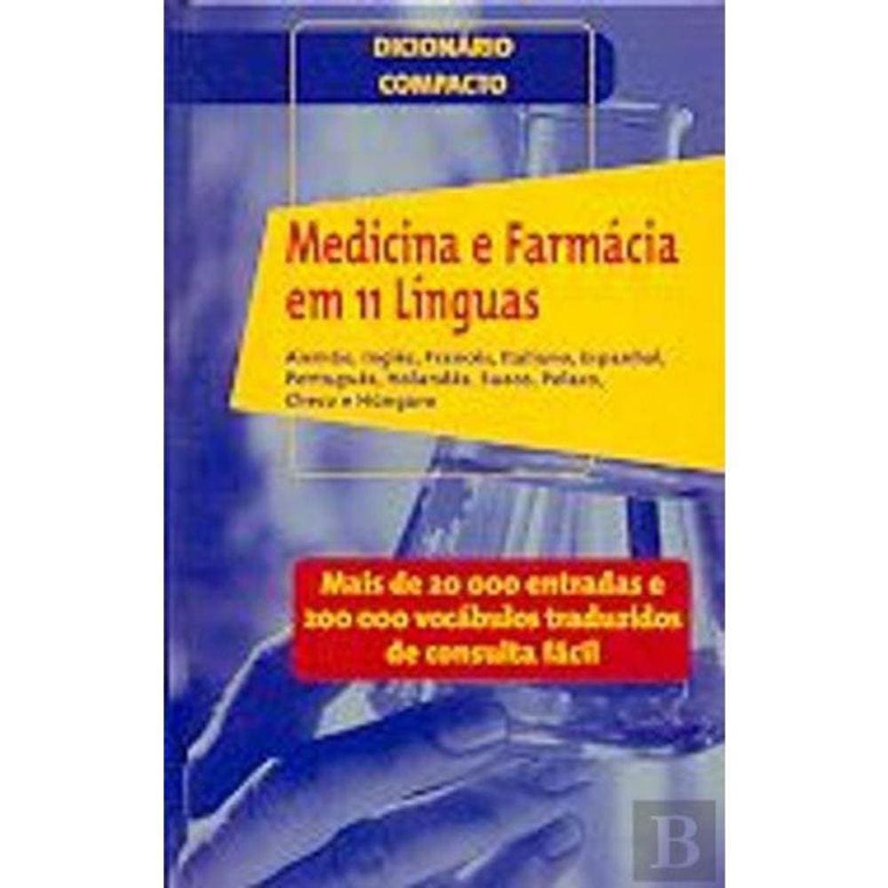 Medicina E Farmacia Em 11 Linguas Dic,Co