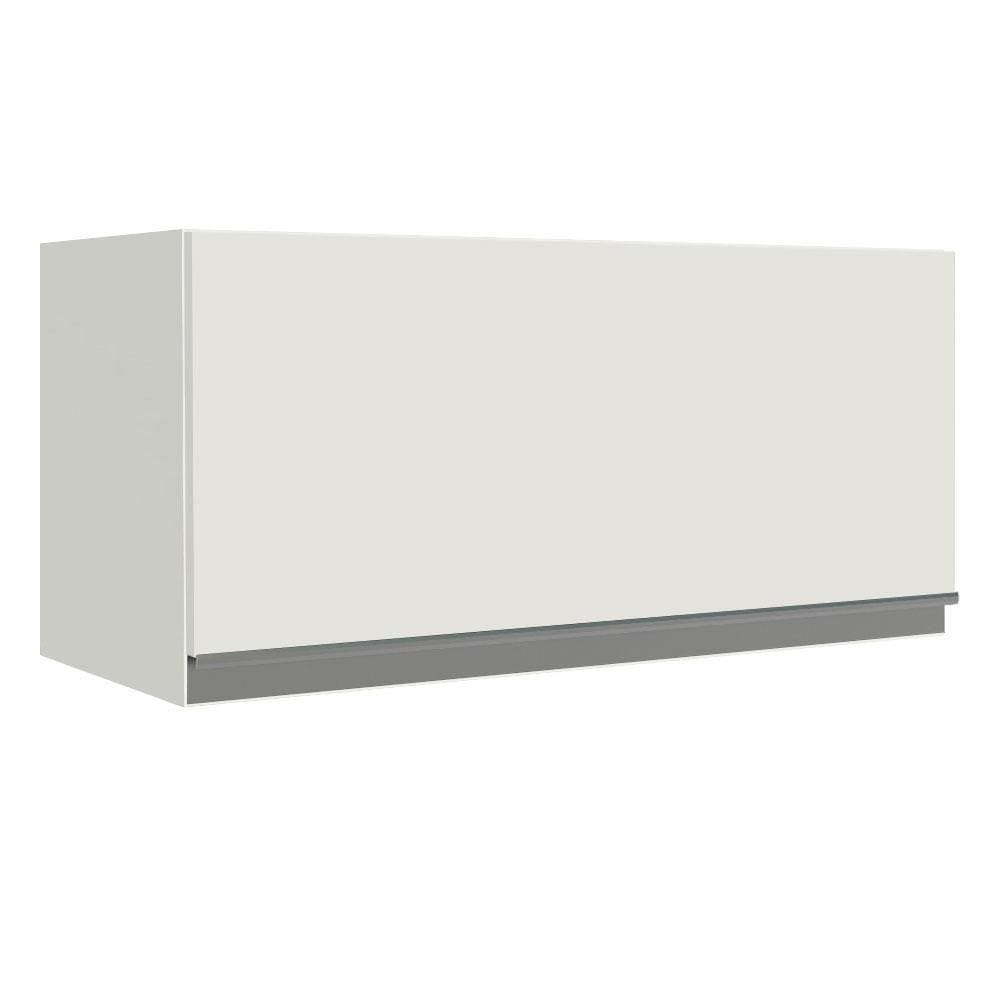 Armário Aéreo de Cozinha Madesa Glamy 70 cm 1 Porta Basculante - Branco