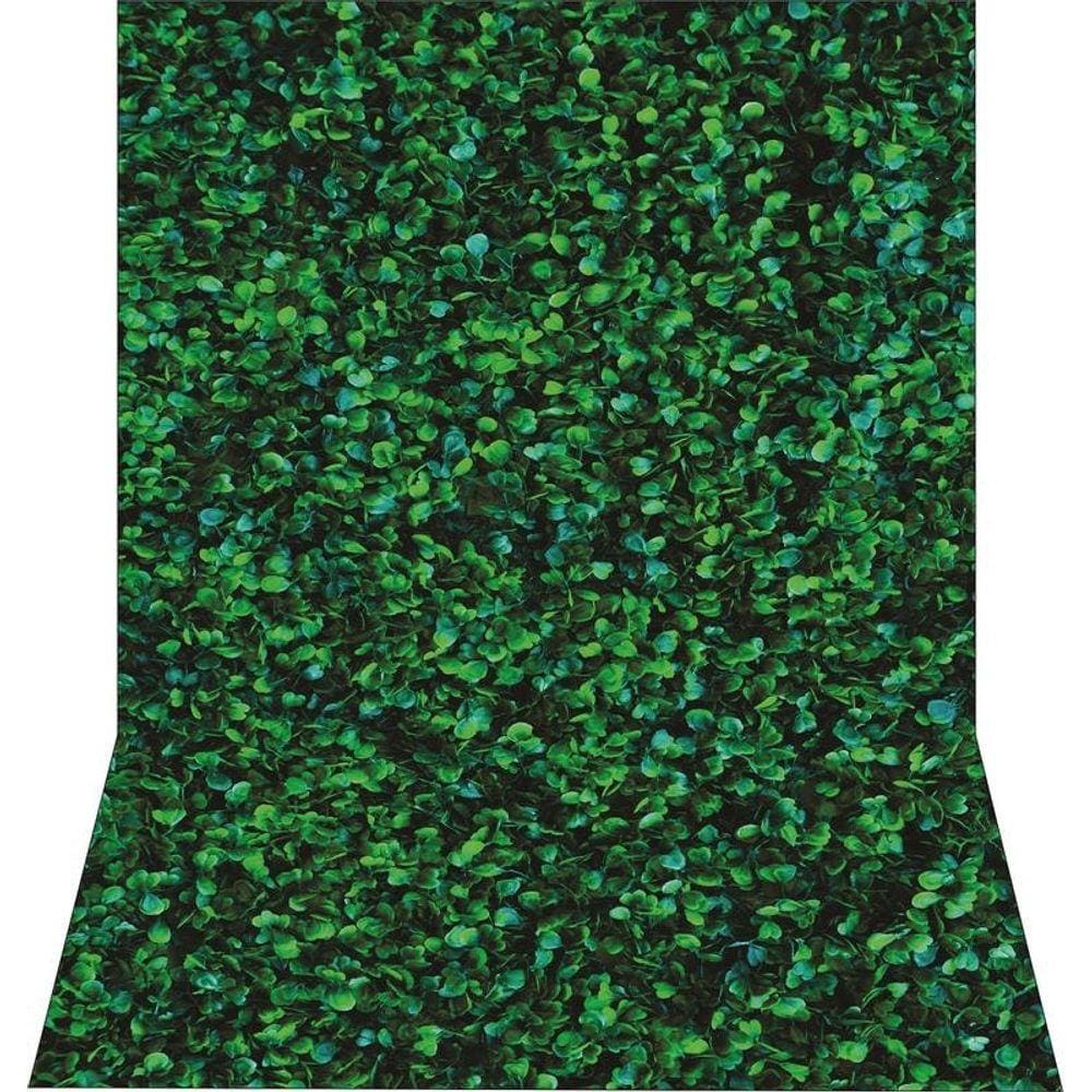 Fundo Fotográfico Em Tecido Newborn Folhagem 1,50X2,50