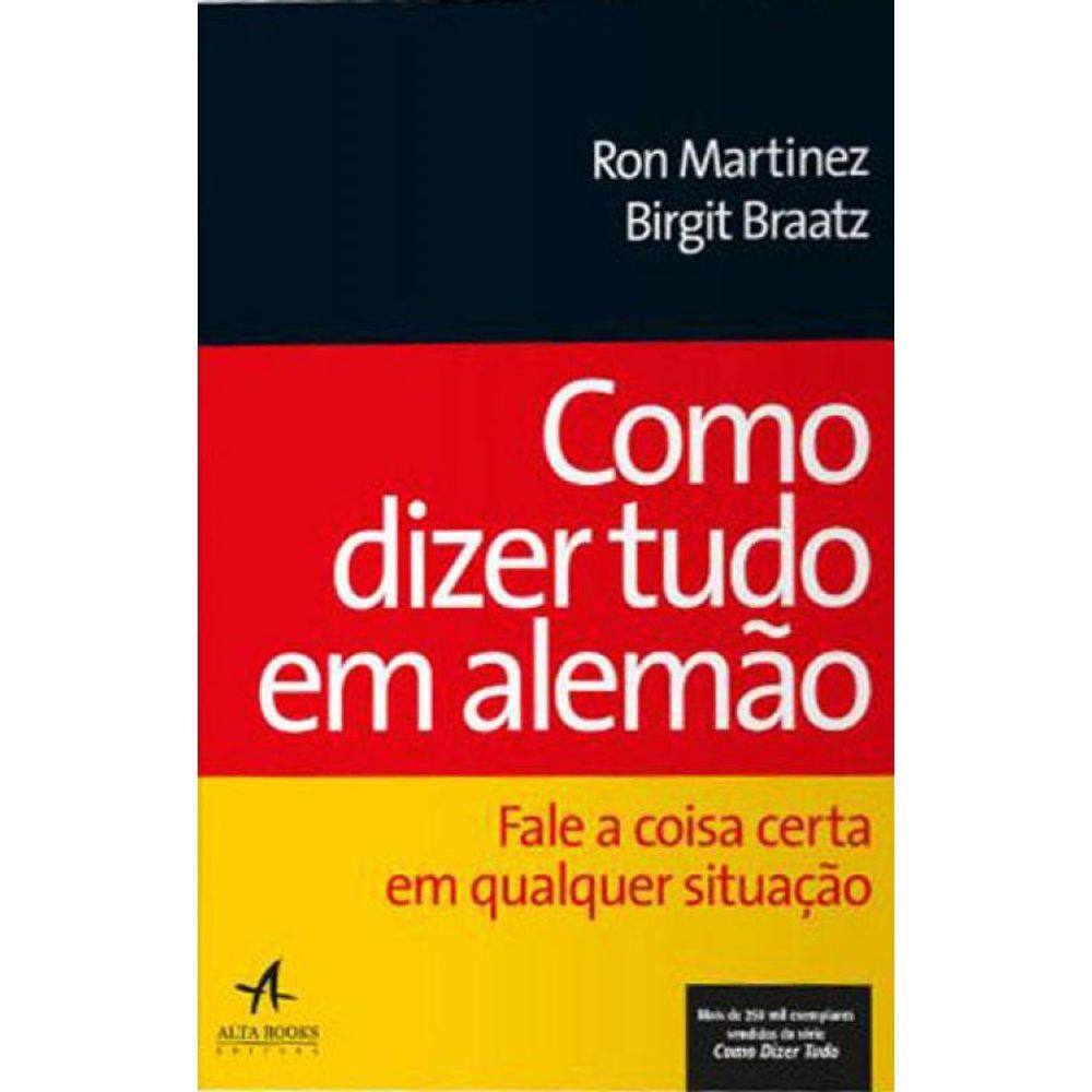 Como Dizer Tudo Em Alemão