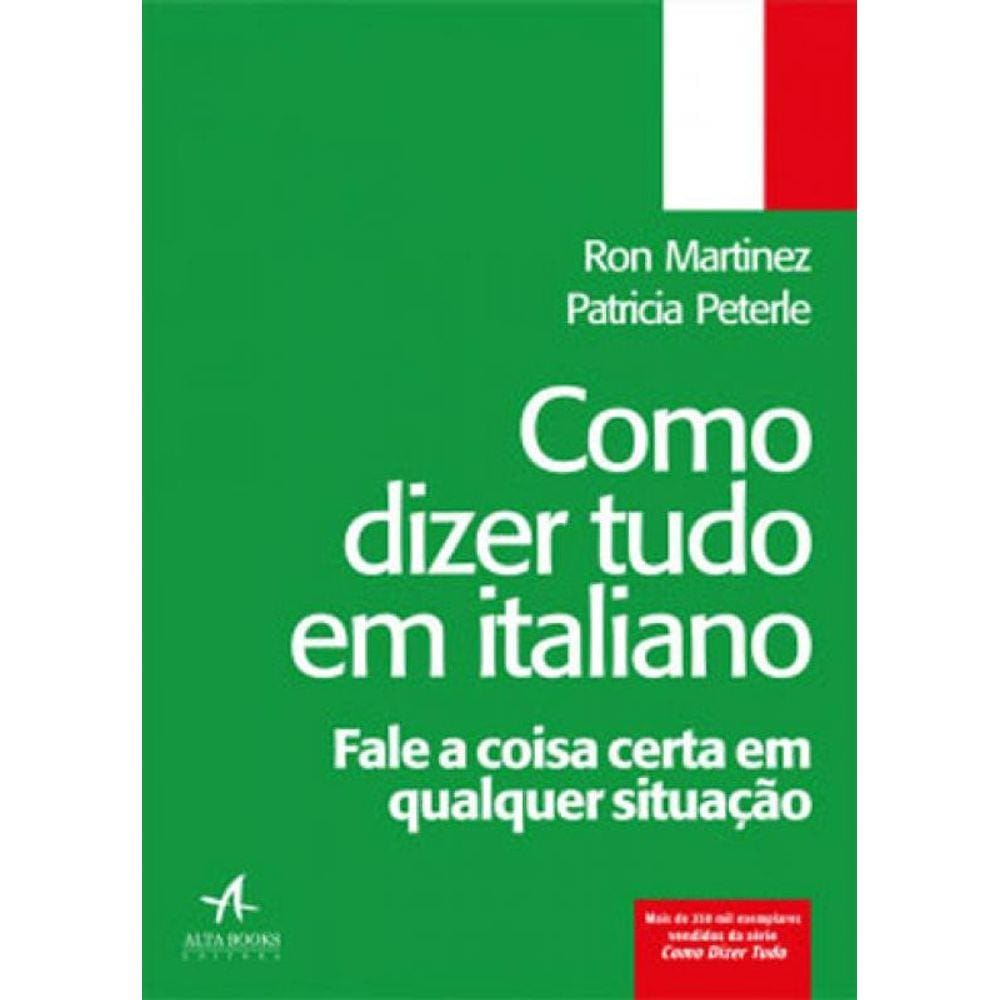 Como Dizer Tudo Em Italiano