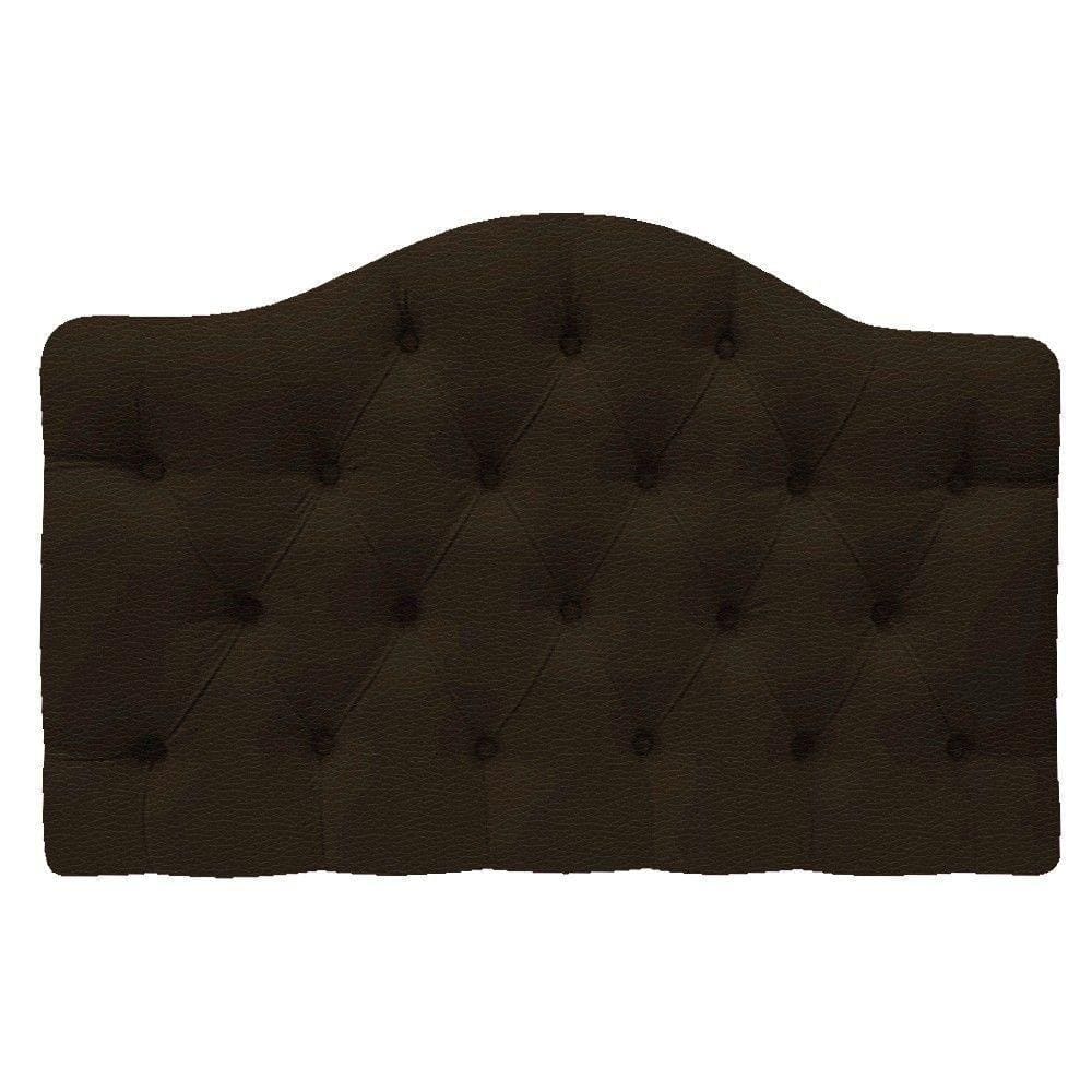 Cabeceira Suspensa Imperatriz 160Cm Queen Size Corano Marrom