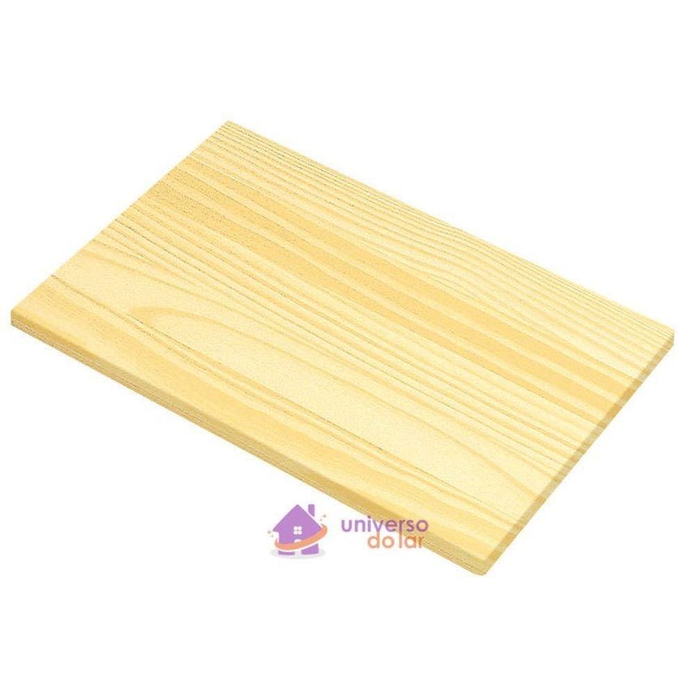 Painel Chapa Madeira A/b Natural 600X200X18 - Tramontina - 60cm x 20cm com 18mm de espessura Tramontina