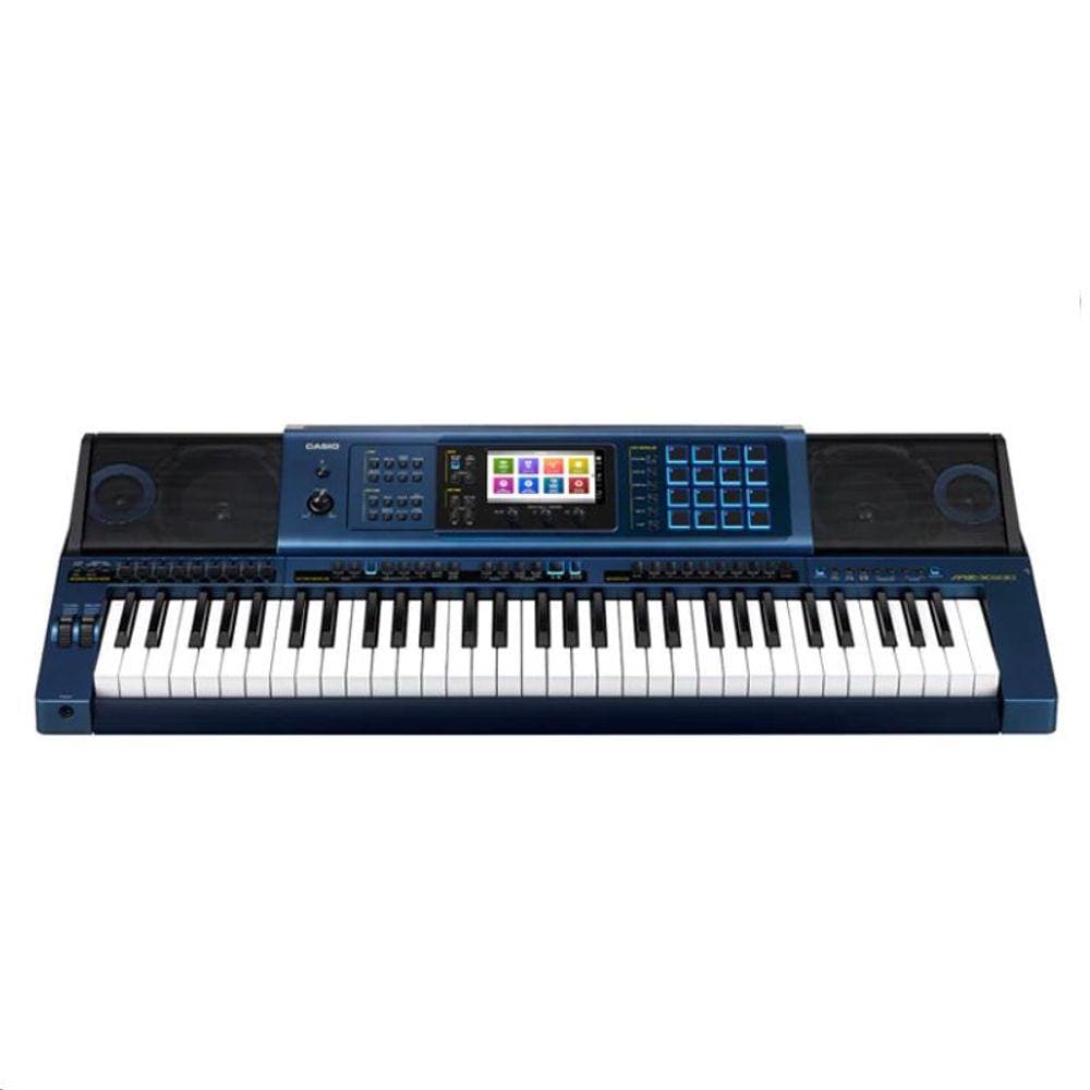Teclado Arranjador e Sintetizador MZ-X500 61 Teclas Azul - Casio