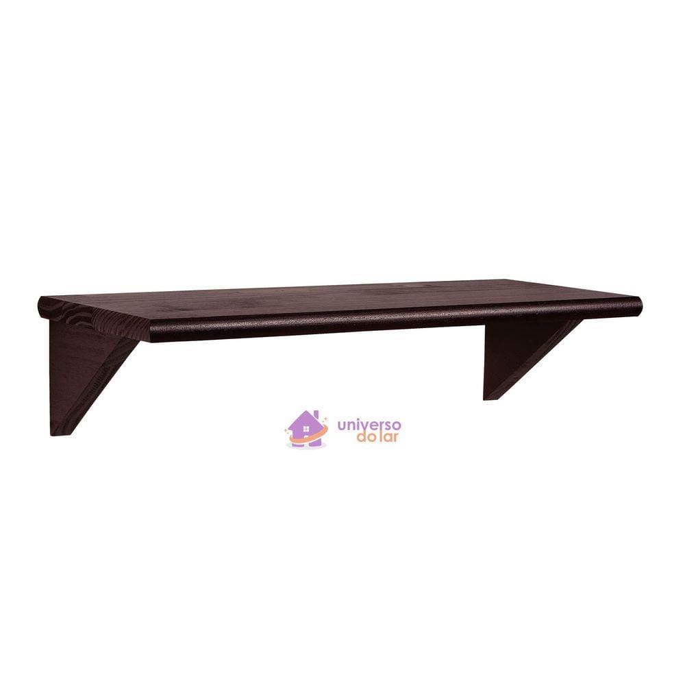 PRATELEIRA ECONOMICA 50x19cm 18mm em Madeira Tabaco Maciça Pinus Tramontina
