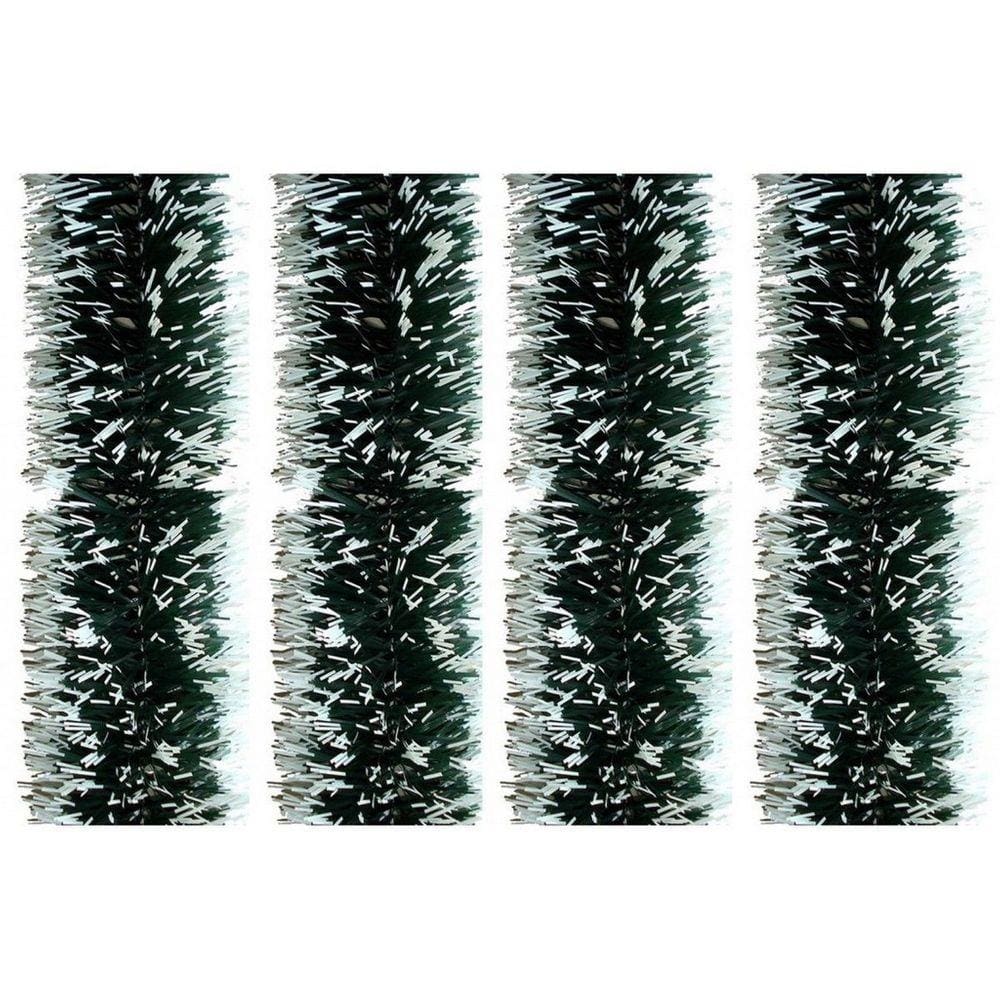 Jogo Festão PVC Verde Nevado 9cmx2m 4 Peças Total 8 Metros - Magizi