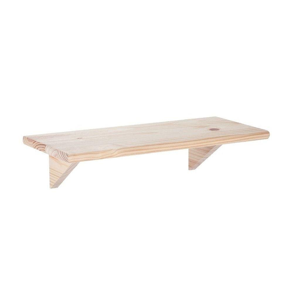 Prateleira Econômica 50x19cm 18mm em Madeira Natural Maciça Pinus Tramontina