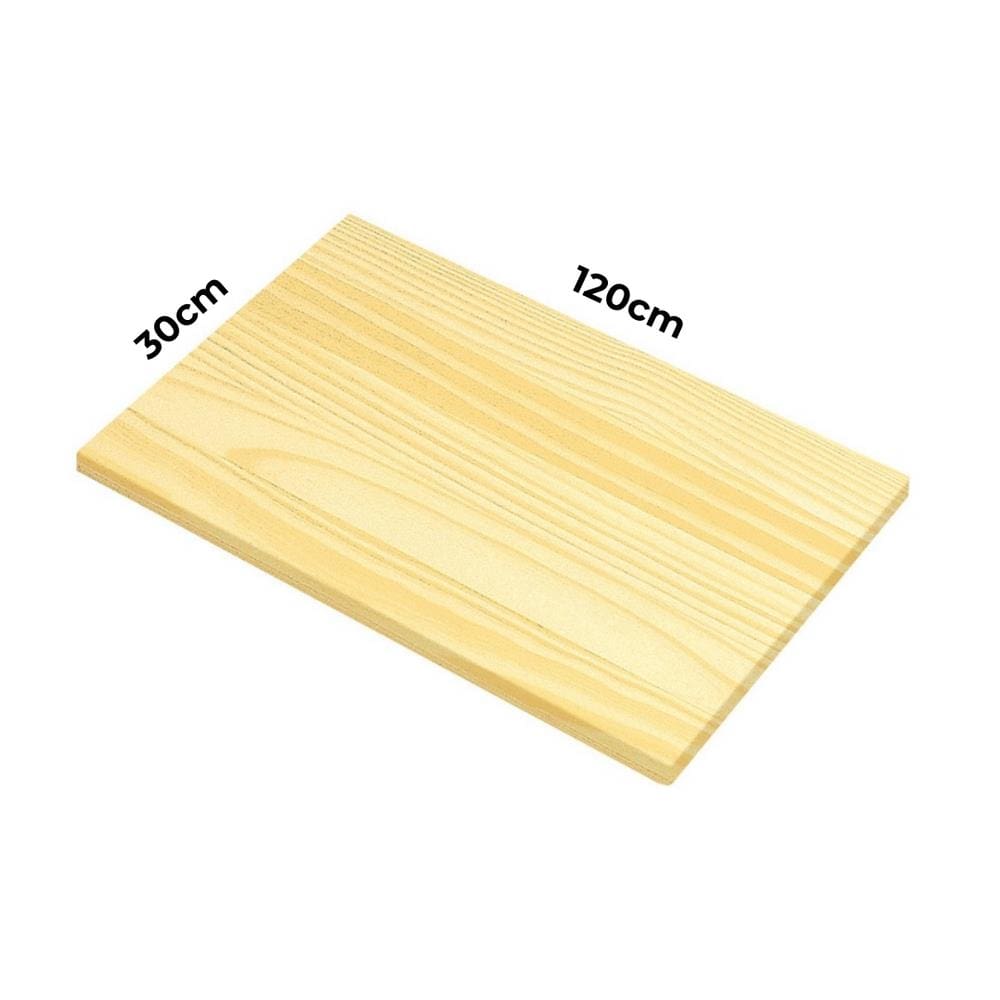 Painel Chapa Madeira Natural 1200X300X18 - Tramontina - 1,20m x 30cm com 18mm de espessura Tramontina