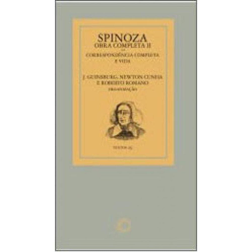Spinoza - Obra Completa Ii - Vol. 29