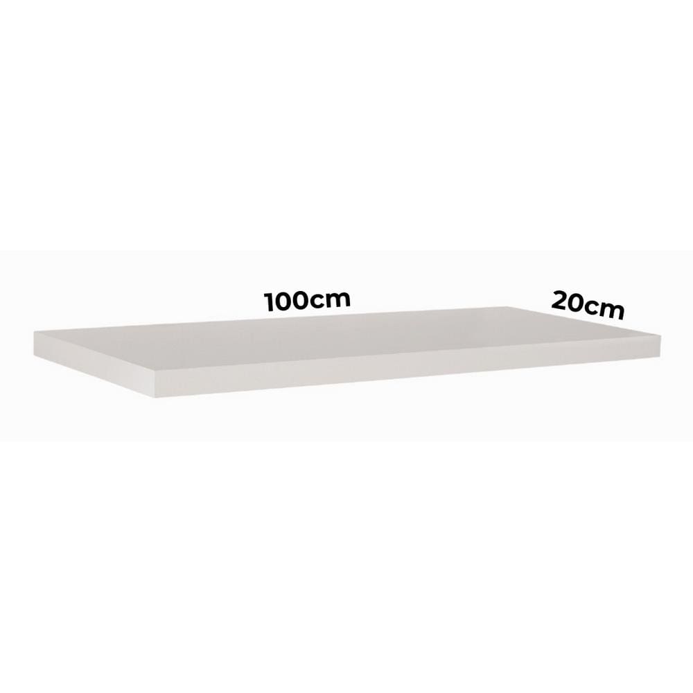 Painel Chapa Madeira Branco Madeirado 1000X200X18 - Tramontina - 1m x 20cm com 18mm de espessura Tramontina