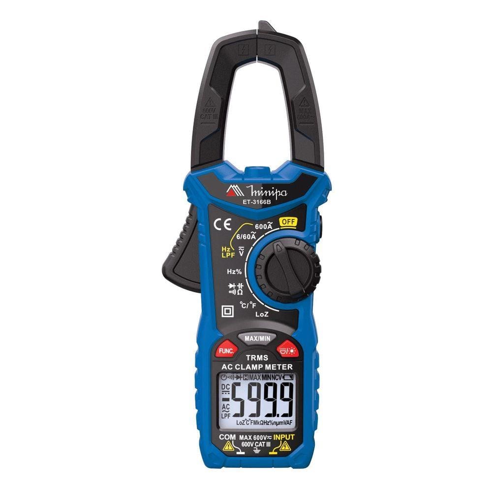 Alicate Amperímetro Minipa Et-3166B