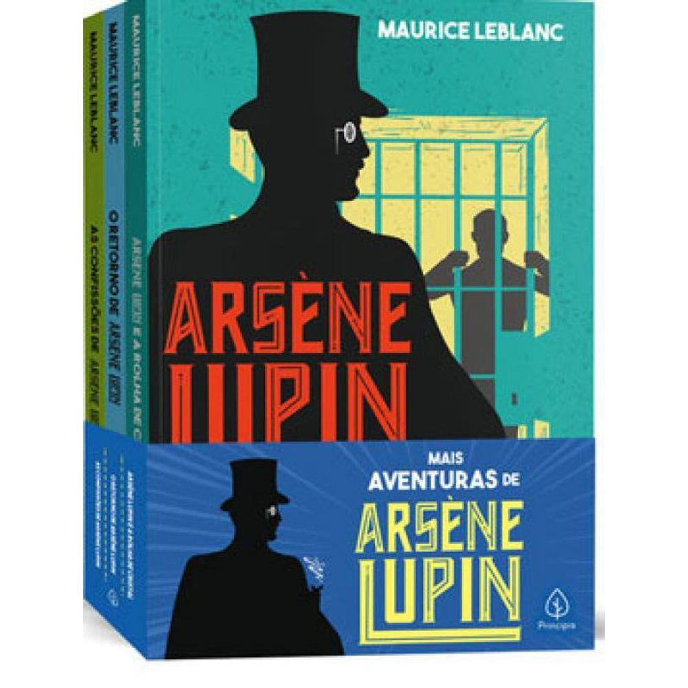 Mais Aventuras De Arsène Lupin - Kit Com 3 Livros