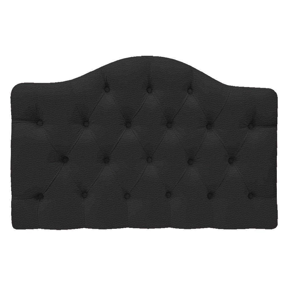 Cabeceira Suspensa Imperatriz 195 Cm King Size Corano Preto