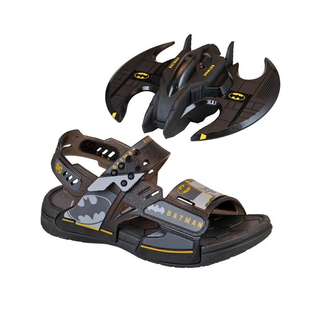 Sandália Batman Batwing Com Nave Infantil | Extra