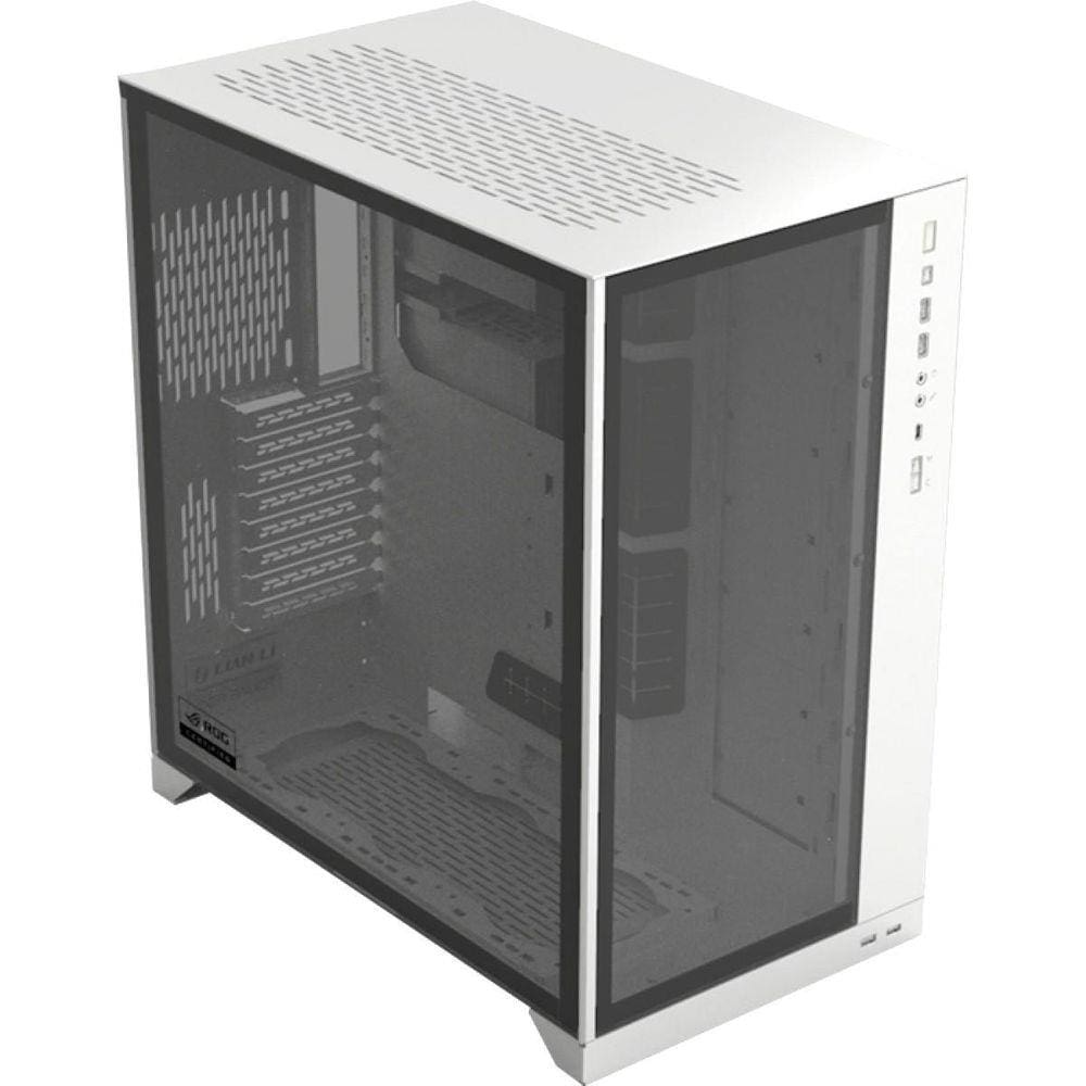 Gabinete Gamer Lian Li O11 Dynamic Xl Rog Branco Vidro