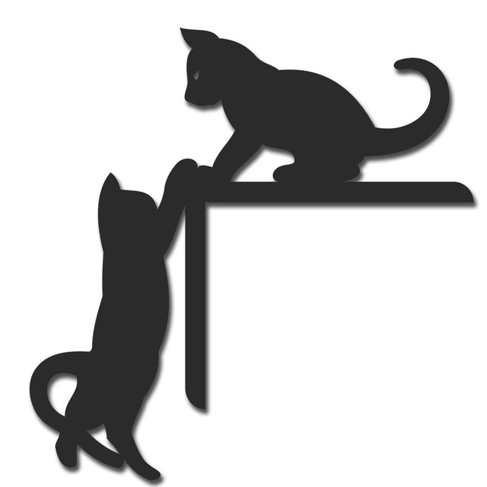 Enfeite para interruptor de luz gatinhos 10 unidades