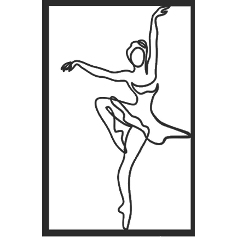 Quadro decorativo bailarina 2
