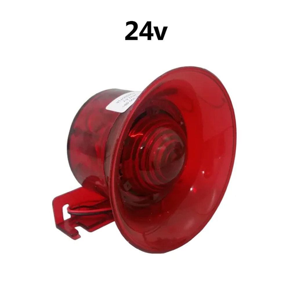 Sirene Audiovisual 24V ELC 100dB Alarme