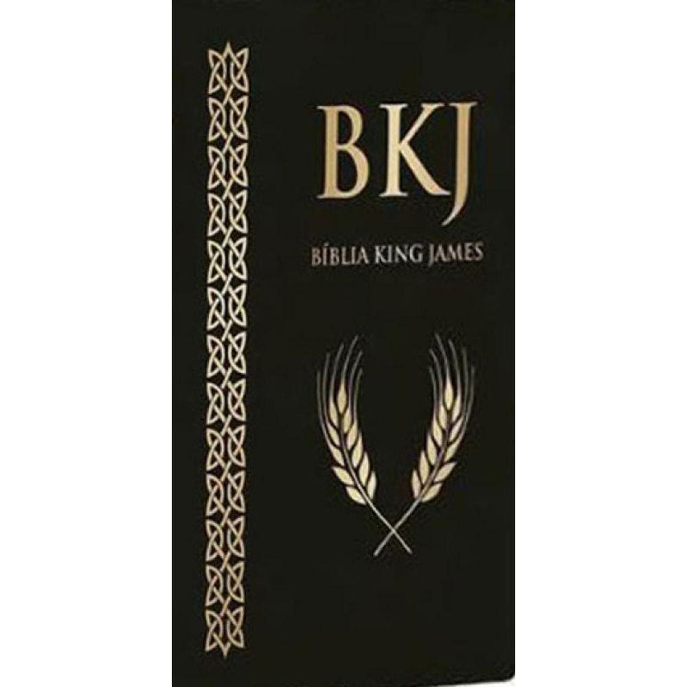 Biblia King James 1611 Ultra Gigante Super Luxo - Preta