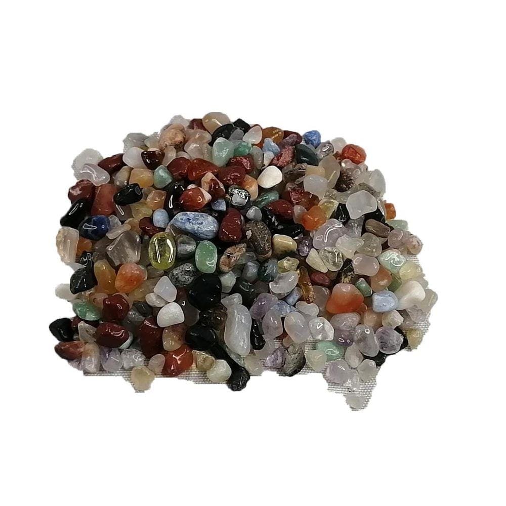 Pedra Rolada Natural Sortida Mista Cascalho 1kg