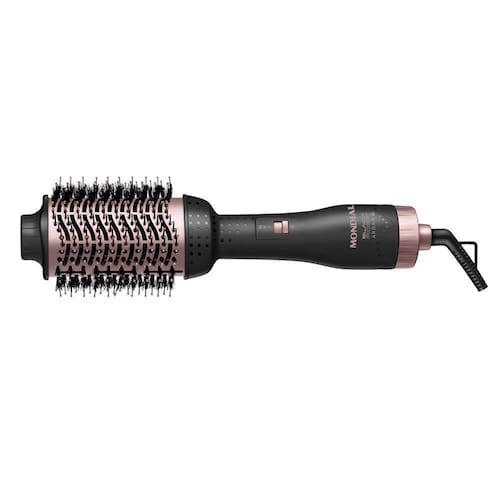imagem-Escova Secadora Mondial ES-14 Preto Golden/Rose 1200W 127V