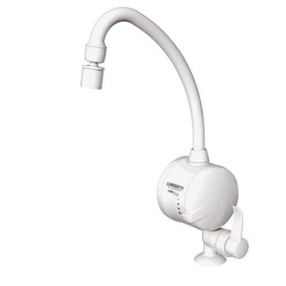 Torneira Elétrica Mesa Lorenzetti Loren Easy 220V Branca