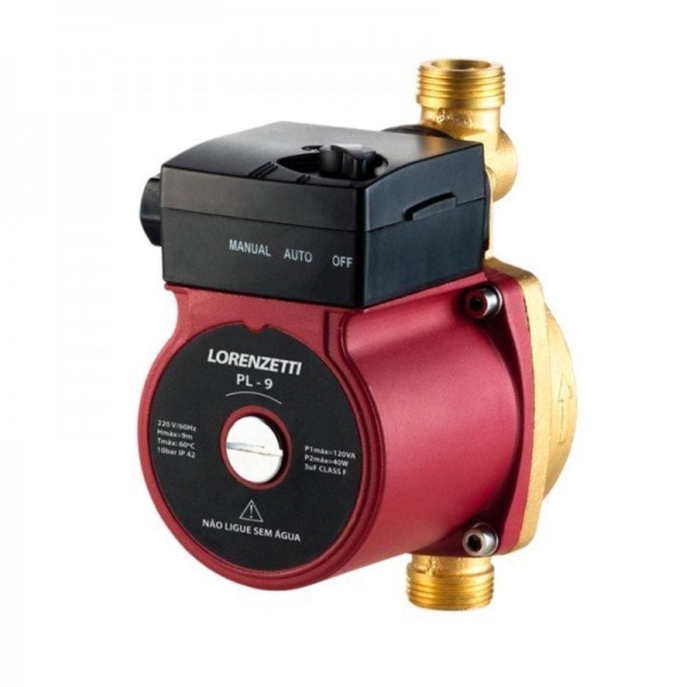 Pressurizador Lorenzetti Pl 9 Fluxostato 220V