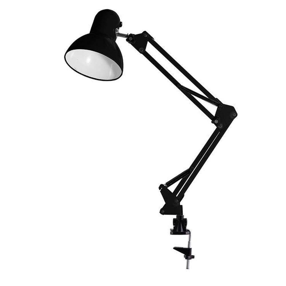 Luminaria Articulada De Mesa Bivolt Com Clip Ajustável