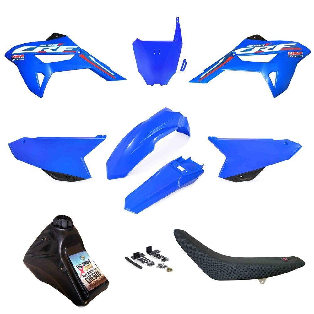 Kit Plástico Adaptável Biker R1de Crf 230