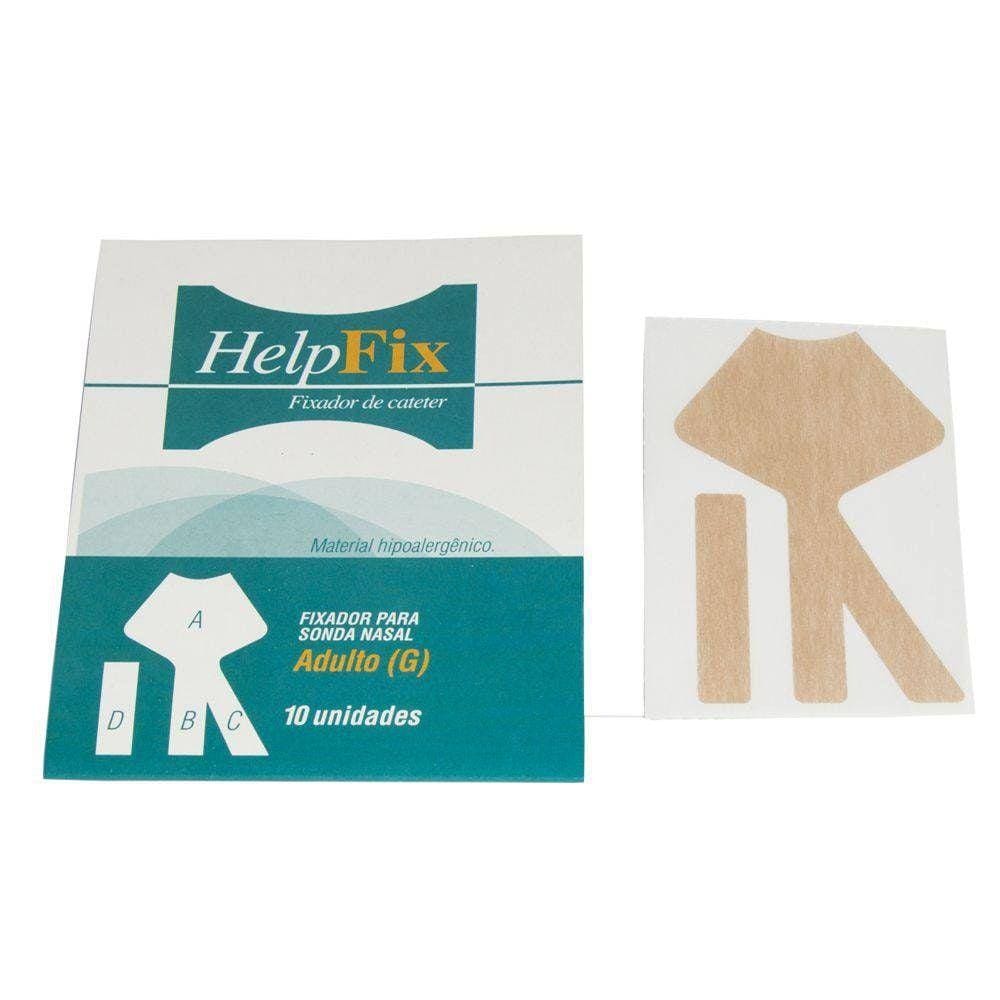 Fixador Para Sonda E Canulas Nasal Adulto - 10 unidades