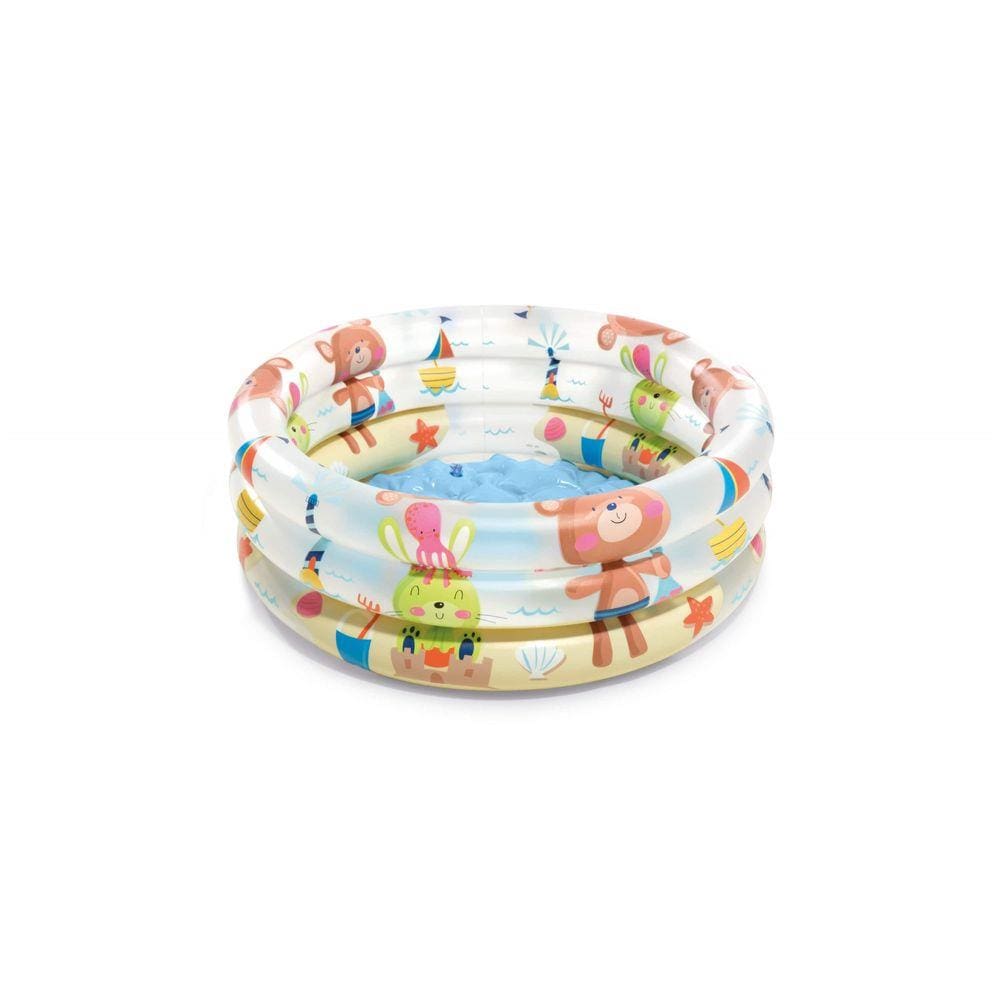 Piscina Para Bebês Ursinhos 61cm x 22cm 28L Intex - 57106