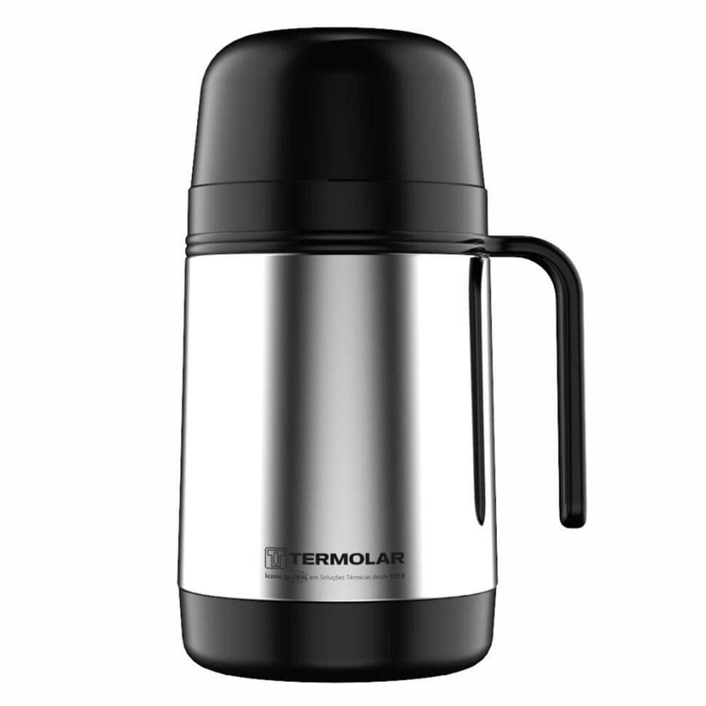 Garrafa Termolar Lumina 0,5 Litro Rolha 9722 Inox