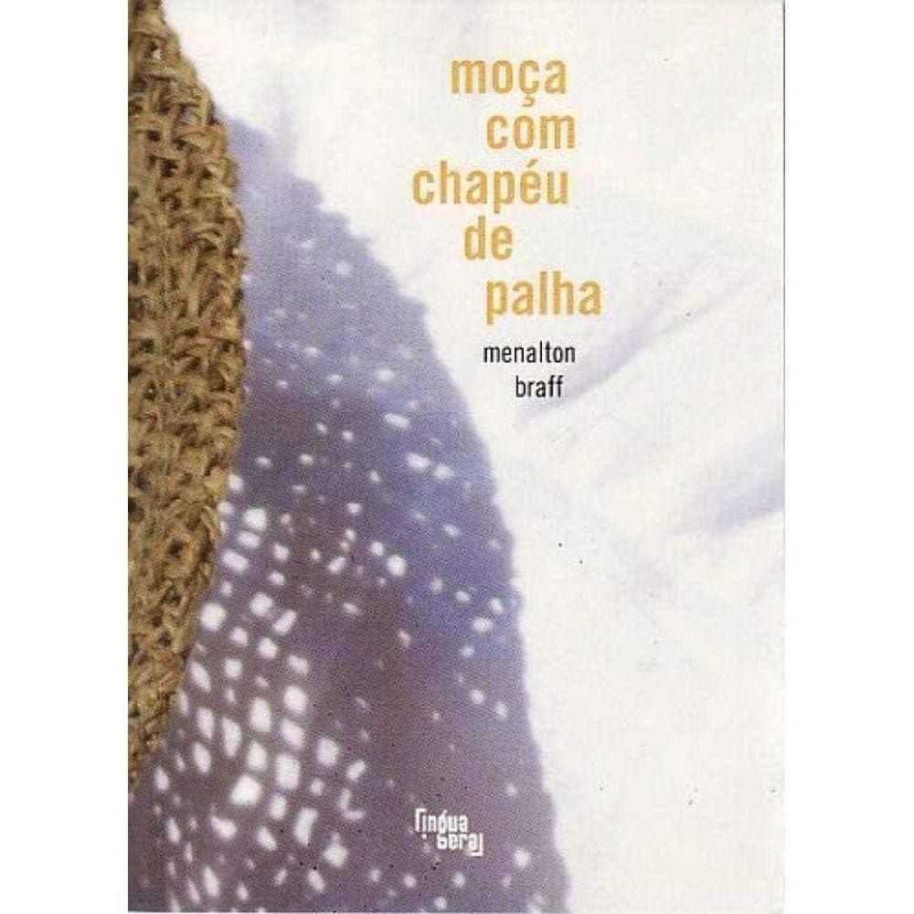 Moca Com Chapeu De Palha