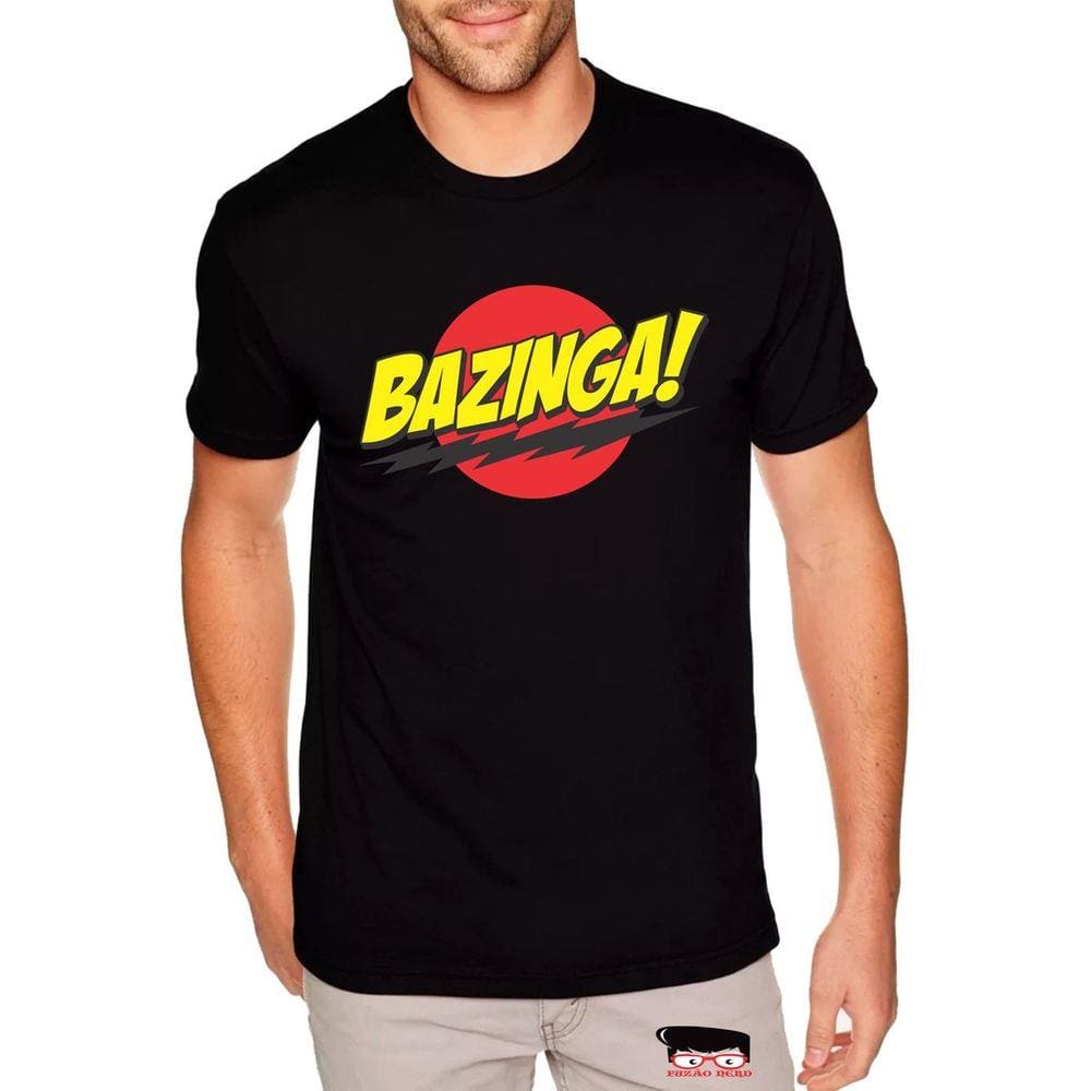 camiseta feminina bazinga