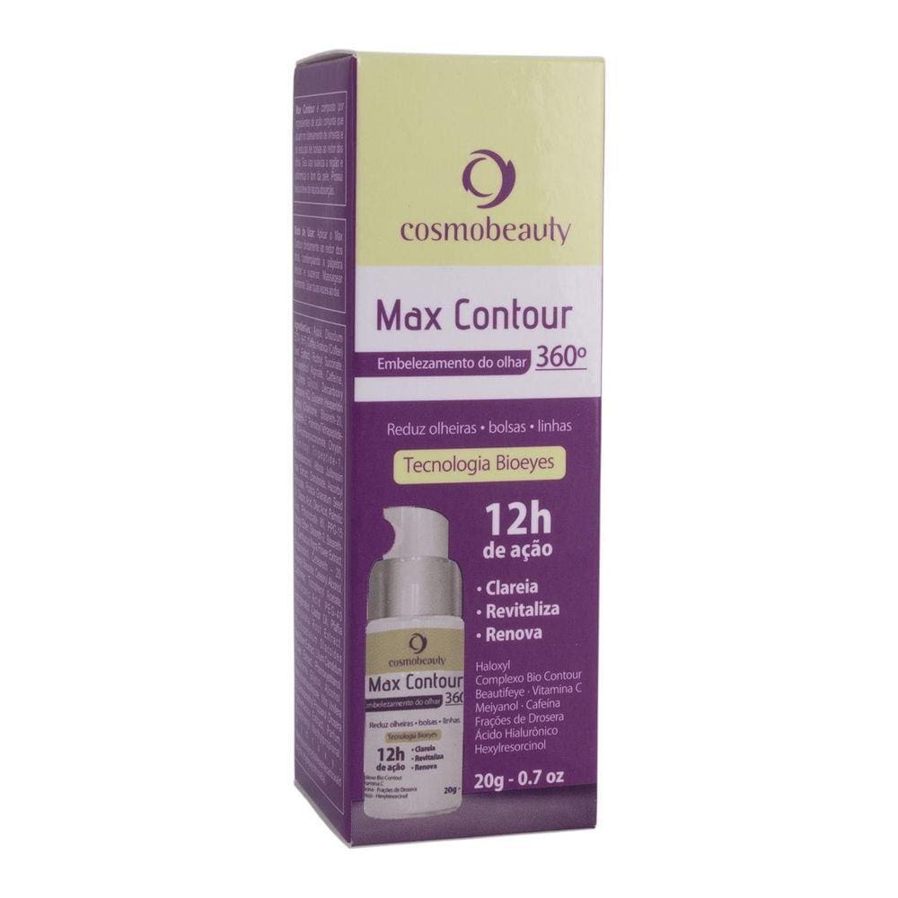 Creme Max Contour Antiolheiras Cosmobeauty 20G