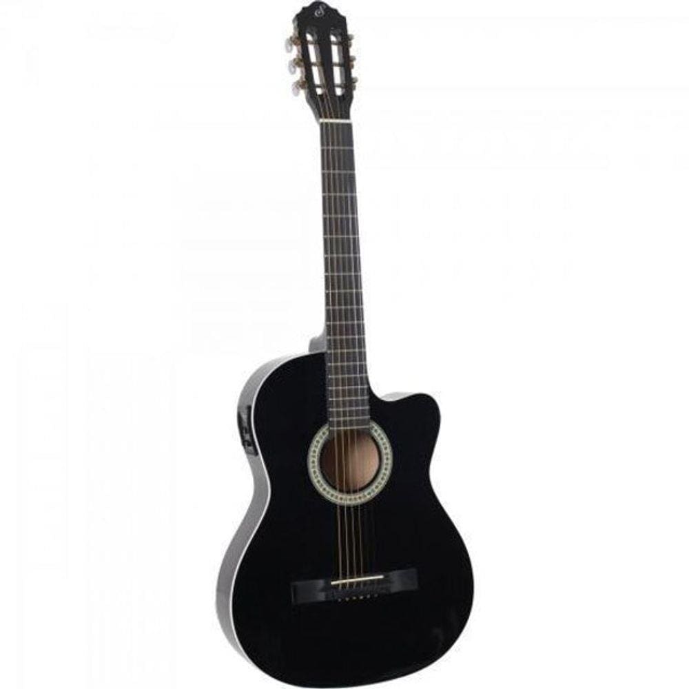 Violão Eletroacústico Flat Cutaway Aço Sf-14 Ceq Giannini